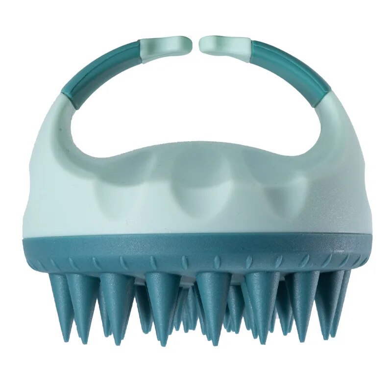 Handheld silicone shower brush